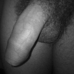 Gros plan penis flaccide droit avec pubis fonce a Perpignan