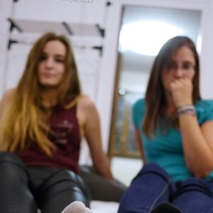 plan cul Amiens femme athletique en cuir 2